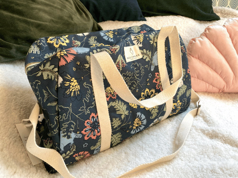 Sac à langer Rêve bucolique - Bleu