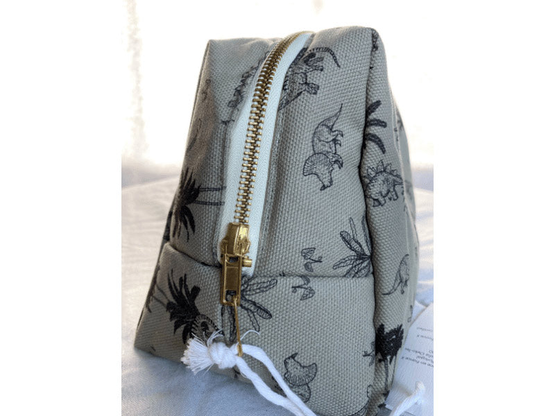 Trousse de toilette dinosaure - Vert