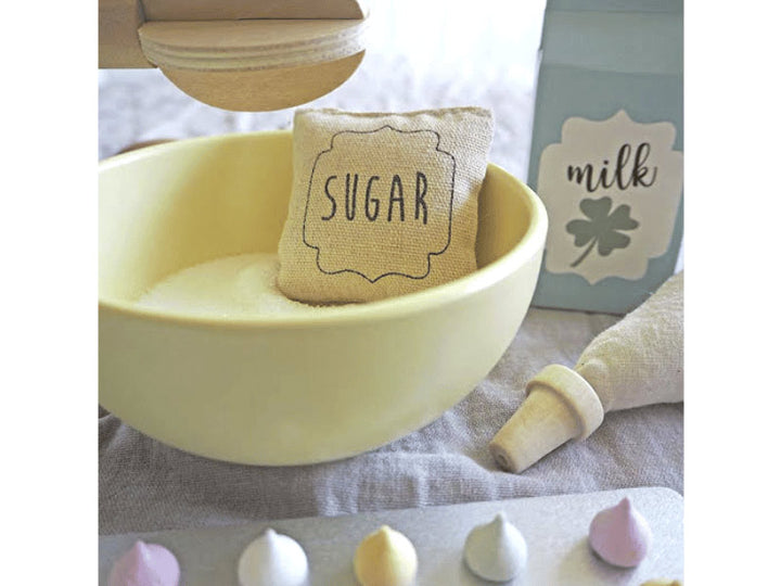 Set à cookies en bois – jeu d’imitation pâtisserie