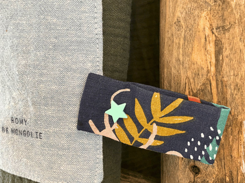 Couverture en gaze de coton &amp; fourrure mouton – kaki, douce &amp; cosy