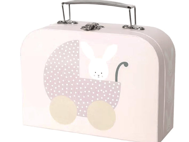 Valisette Lapin Rose – coffret de jeu mignon et pratique