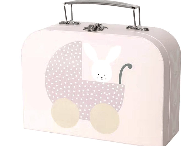 Valisette Lapin Rose – coffret de jeu mignon et pratique