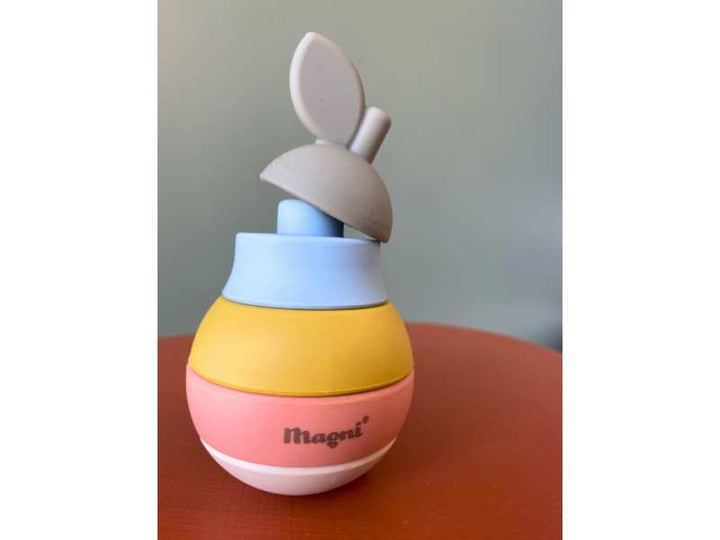 Jouet poire en silicone – compagnon d’éveil à mordiller