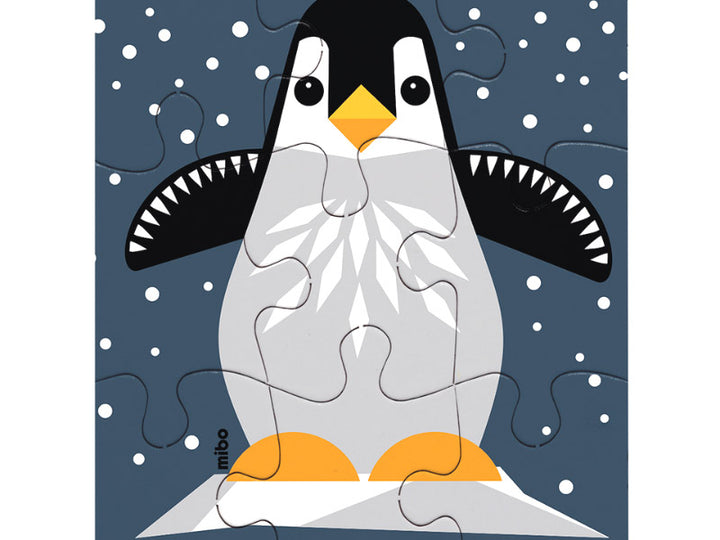 Puzzle pingouin - 9 pièces