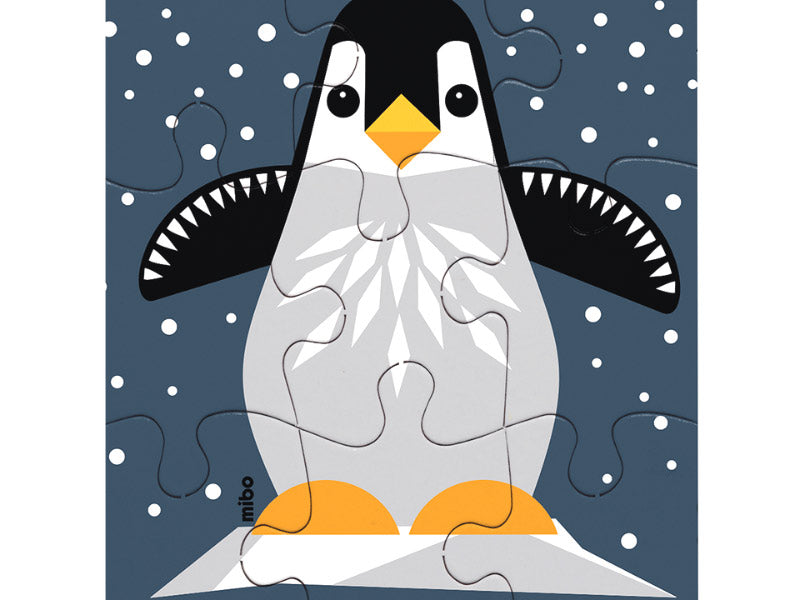 Puzzle pingouin - 9 pièces
