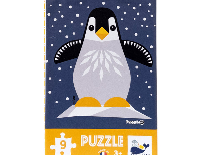 Puzzle pingouin - 9 pièces