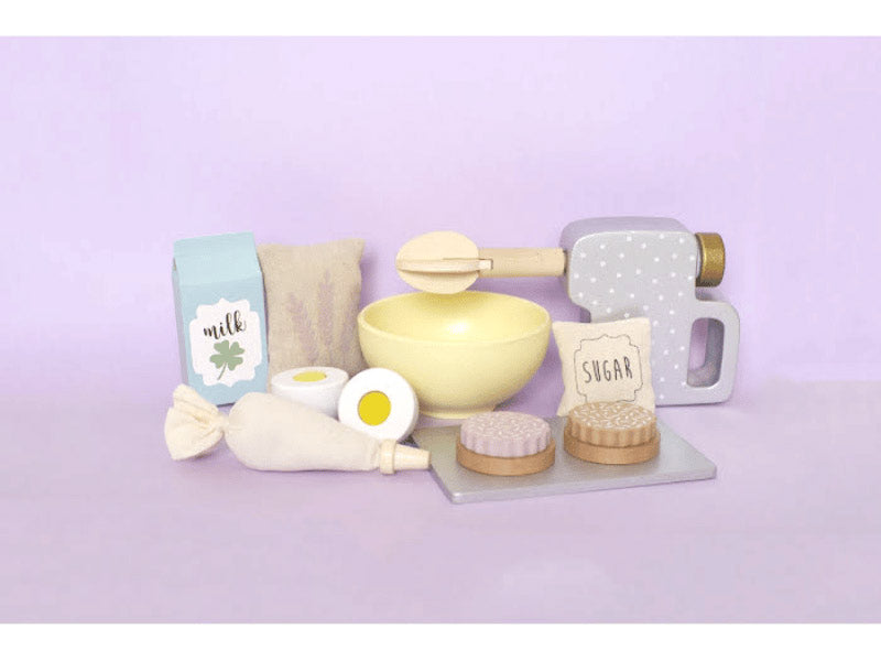 Set à cookies en bois – jeu d’imitation pâtisserie