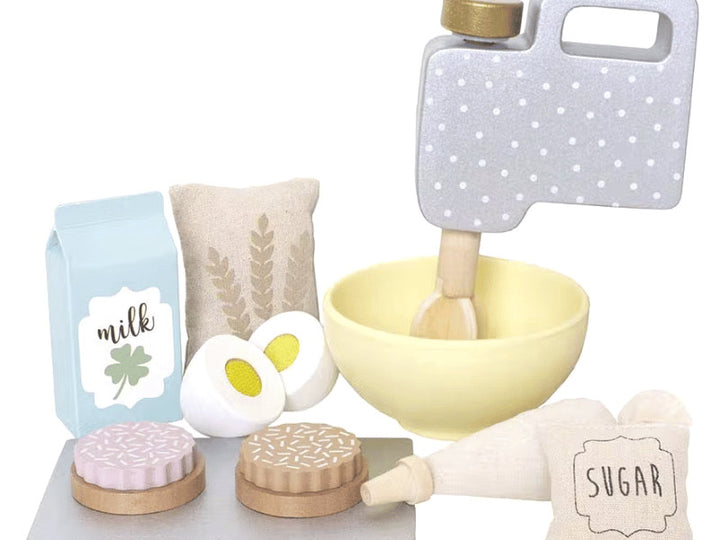 Set à cookies en bois – jeu d’imitation pâtisserie