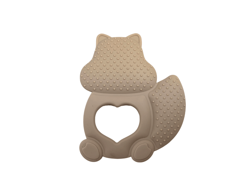 Anneau de dentition écureuil en silicone