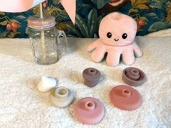 Cornet de glace empilable en silicone