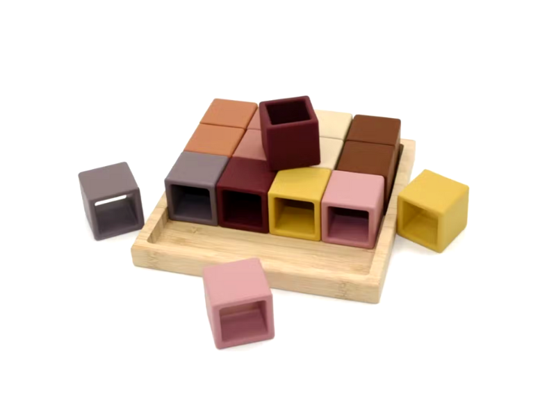 Blocs à empiler en silicone 16 pièces