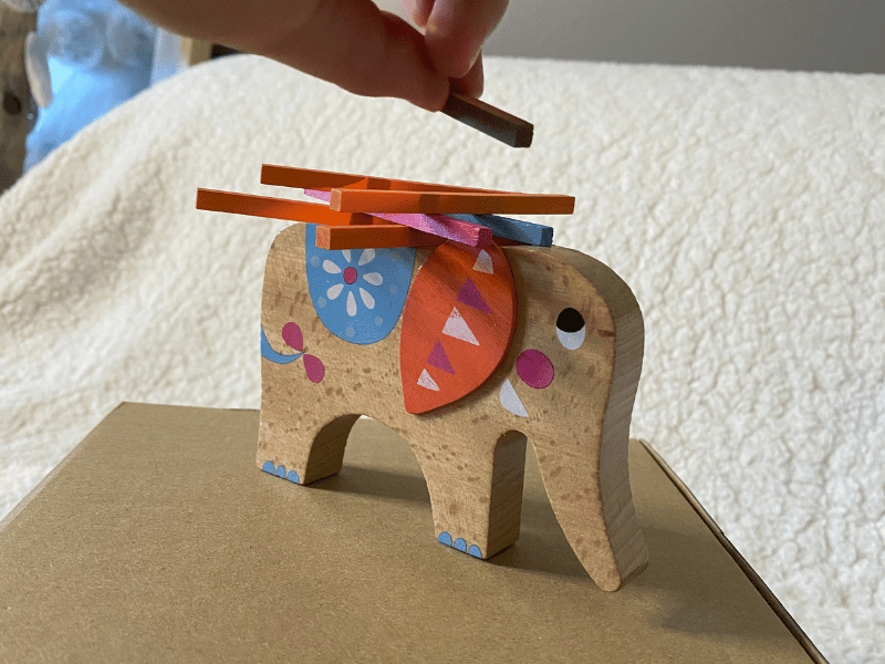 Jeux de batons à empiler -  Eléphant
