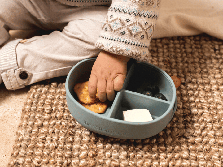 Lunch box lion avec couvercle en silicone - Jade