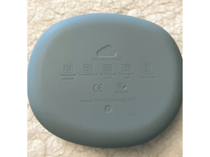 Lunch box lion avec couvercle en silicone - Jade