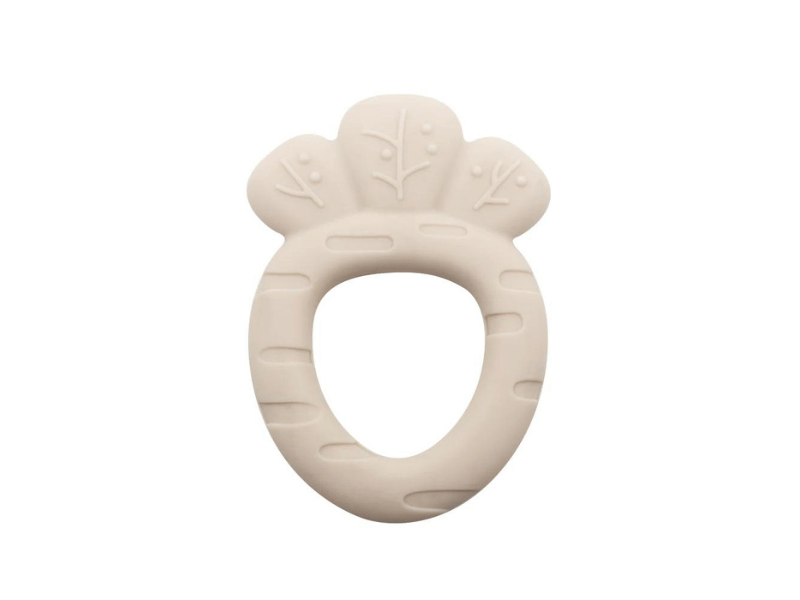 Anneau de dentition carotte en silicone