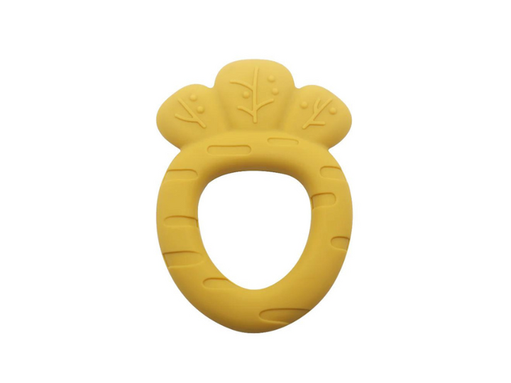 Anneau de dentition carotte en silicone