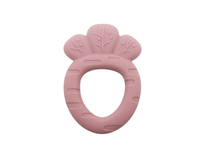 Anneau de dentition carotte en silicone