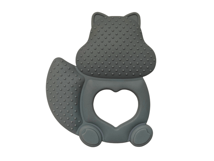 Anneau de dentition écureuil en silicone