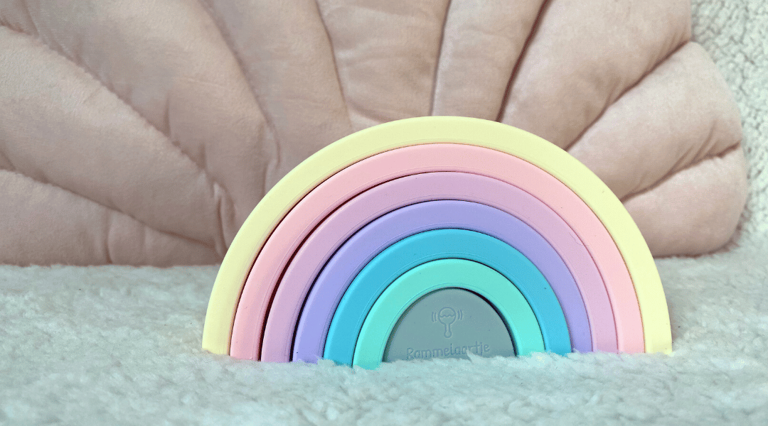 Arc en ciel empilable en silicone - Candy