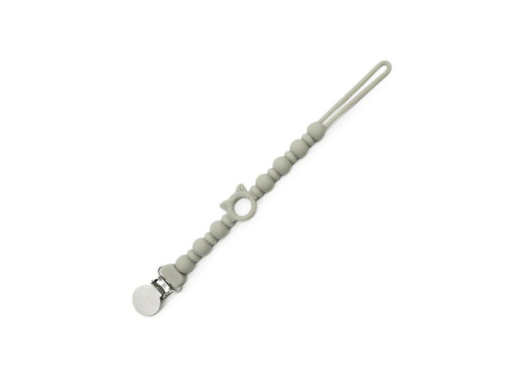 Attache tétine en silicone