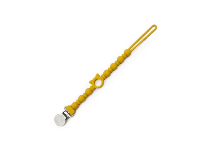 Attache tétine en silicone
