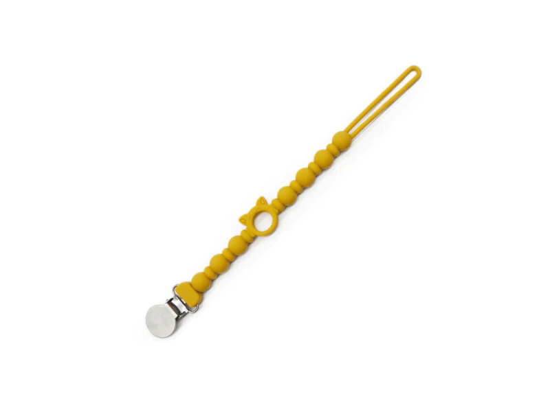 Attache tétine en silicone