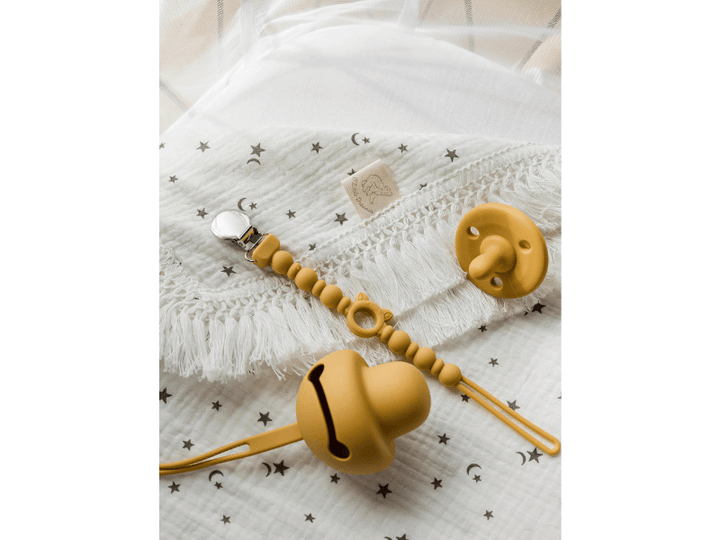 Attache tétine en silicone